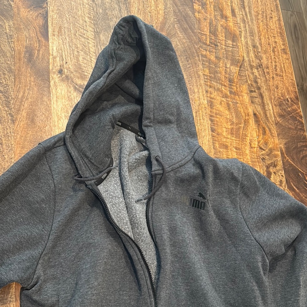 Men's used Gray Hoodie XL